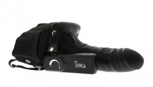 Proteza-ROBOTIC MALE STRAP-ON BLACK