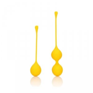 Silicone Kegel Balls Training Set - Carambola