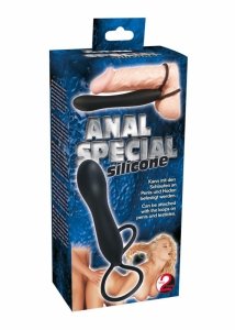 Proteza-5052340000 Anal Special Bl Sil.-Wibrator