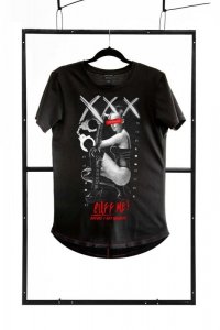 T-shirt men black XXL fashion