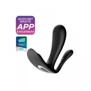 Satisfyer Wibrator-Top Secret + (Black) - wibrator (czarny)