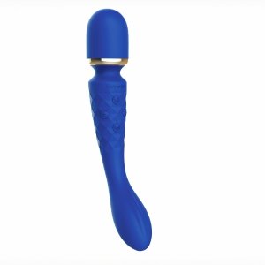 Bodywand Luxe 2 Way Wand Large Blue - masażer ciała (niebieski)