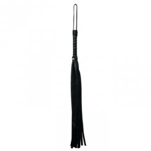 Sportsheets - Sex & Mischief Mini Flogger - pejcz (czarny)