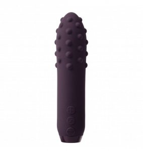Je Joue Duet Bullet Purple - wibrujący pocisk (czarny)