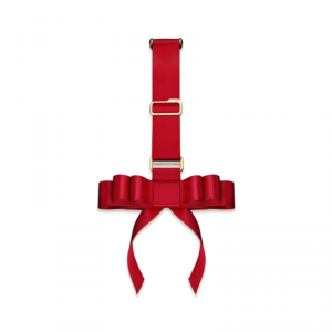 Upko Portable Bowknot Over-the-door Hand Restraint Gear (czerwony)