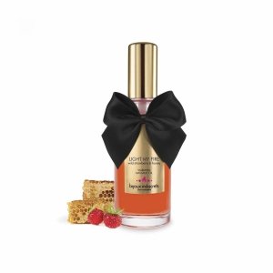 Bijoux Indiscrets LIGHT MY FIRE Wild Strawberry Warming Oil - Rozgrzewający olejek do masażu (truskawka)