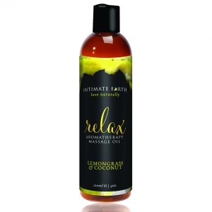 Intimate Earth Relax Massage Oil 240 ml - olejek do masażu