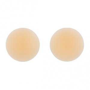Bye Bra Adhesive Free Nipple Covers Beige - osłonki na sutki (beżowe)