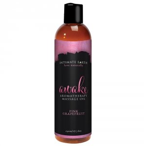 Intimate Earth Awake Aromatherapy Massage Oil 240 ml - olejek do masażu