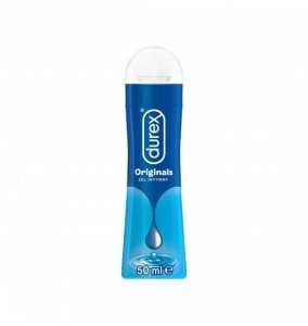 Durex Play Originals żel intymny nawilżający 50ml (niebieski) - lubrykant na bazie wody