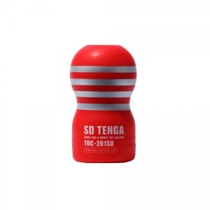 Tenga SD Original Vacuum Cup Regular - masturbator oralny (czerwony)