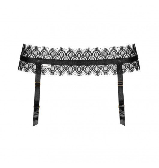 GB308 Garter Belt Black L/XL