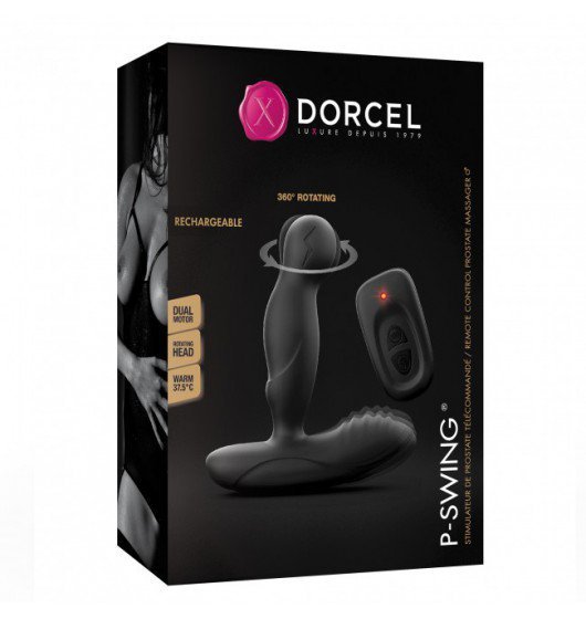 Marc Dorcel P-Swing - Masażer prostaty (czarny)
