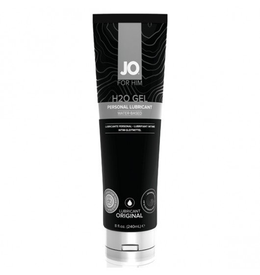 System JO For Him H2O Gel Original Lubricant Water-Based 240 ml - lubrykant na bazie wody dla mężczyzn