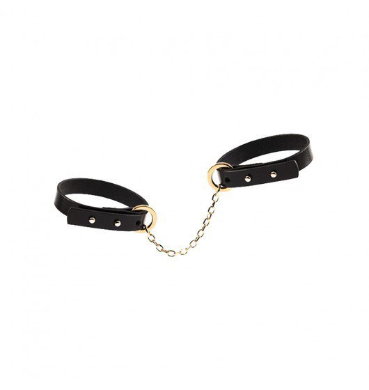 Upko Leather Thin Bracelets - bransoletki (czarny)