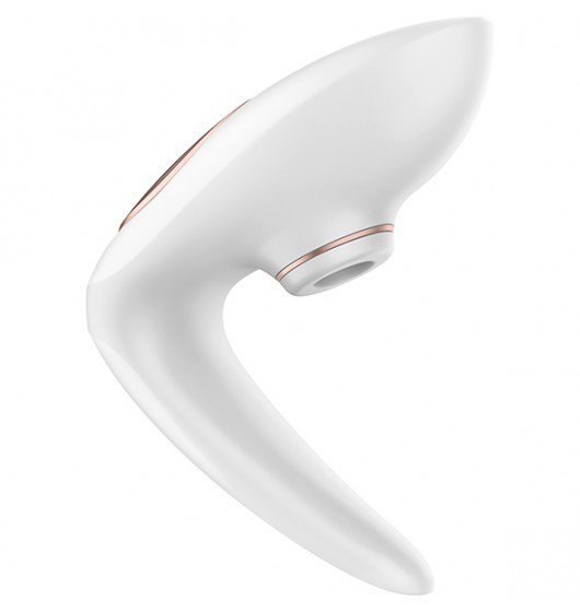 Satisfyer Pro 4 Couples - Masażer łechtaczki (biały)