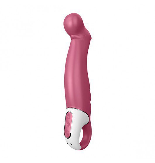 Satisfyer Vibes Petting Hippo - wibrator klasyczny (fuksja)