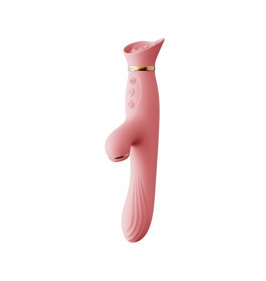 Zalo Rose Vibrator - Wibrator Króliczek (różowy)