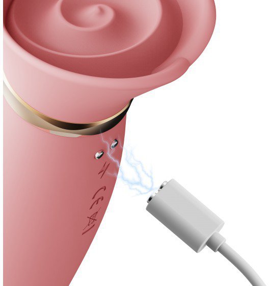 Zalo Rose Vibrator - Wibrator Króliczek (różowy)
