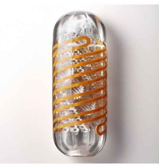 Tenga Spinner Masturbator 05 Beads - masturbator męski (pomarańczowy)