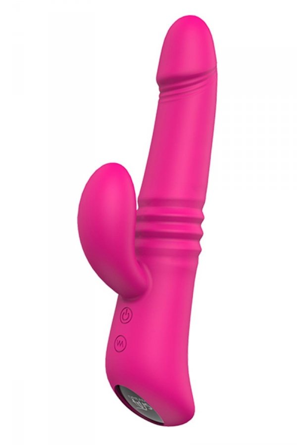 Dream Toys DREAM TOYS HEATING THRUSTER PINK - wibrator króliczek (różowy)