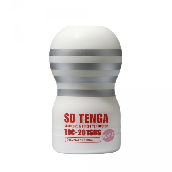 Tenga SD Original Vacuum Cup Gentle - masturbator oralny (biały)