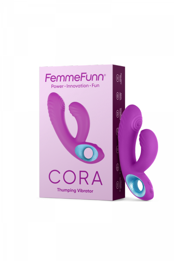 FEMMEFUNN CORA PURPLE - wibrator króliczek