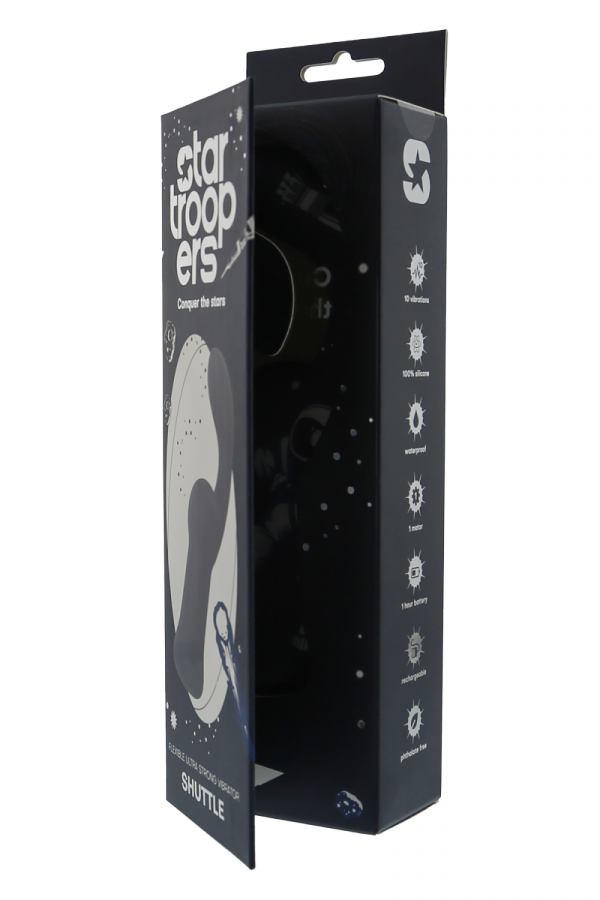 Dream Toys StarTroopers Shuttle Strong P-Spot Vibrator - masażer prostaty (granatowy)