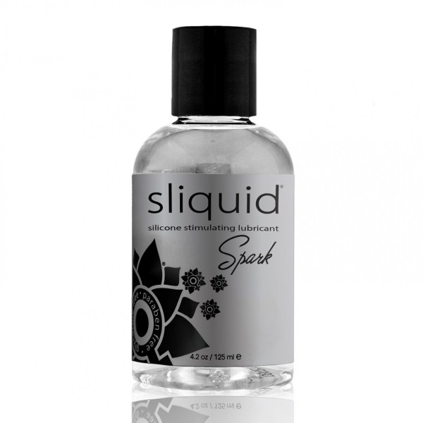 Sliquid Naturals Spark Lubricant 125 ml - lubrykant na bazie silikonu z mentolem