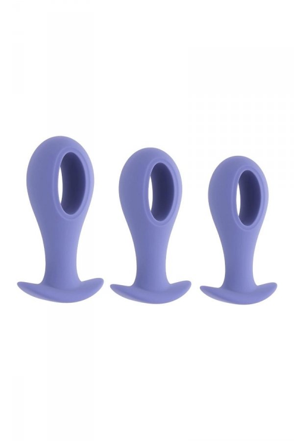 Evolved Hole Punch Plug Set - zestaw korków analnych (fioletowy)