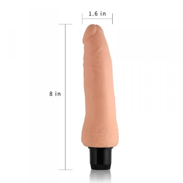 8'' Xtreme Feel Cyberskin Vibrator