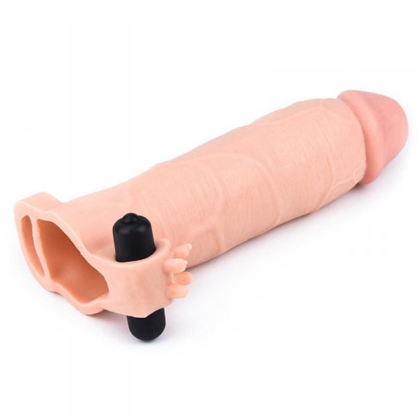 Add 3&quot; Pleasure X Tender Vibrating Penis Sleeve