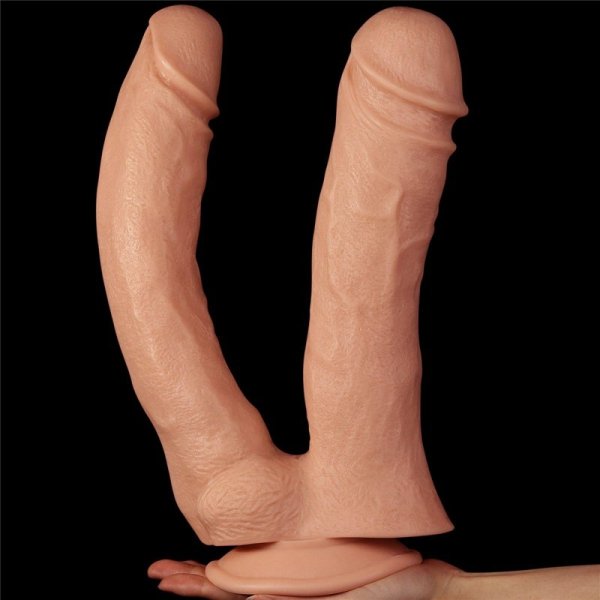 12&#039;&#039; Realistic Mega Double Dildo