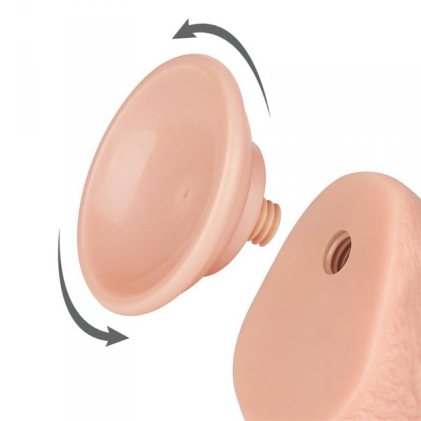 7.5&#039;&#039; Sliding Skin Dual Layer Dong Flesh