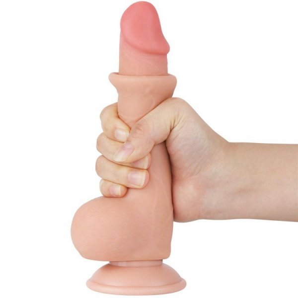 7.5&#039;&#039; Sliding Skin Dual Layer Dong Flesh