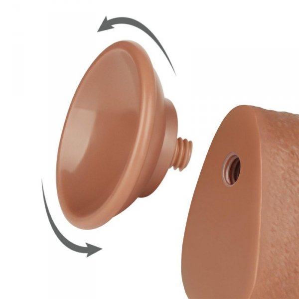 9.5&#039;&#039; Sliding Skin Dual Layer Dong Brown