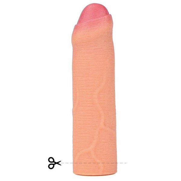 Add 1&quot; Revolutionary Silicone Nature Extender Uncircumcised