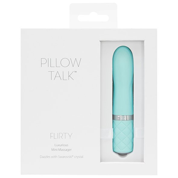 Pillow Talk Flirty Bullet Vibrator Teal - mini wibrator (zielony)