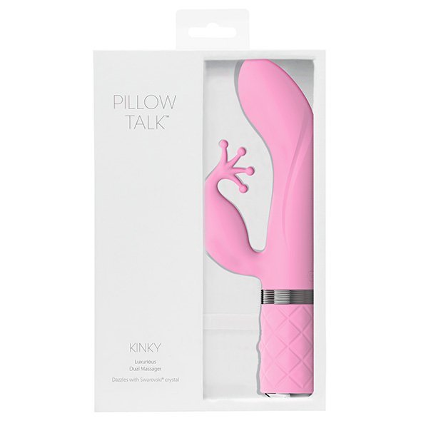 Pillow Talk Kinky Rabbit &amp; G-Spot Vibrator Pink - wibrator króliczek (różowy