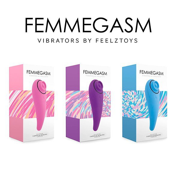 FeelzToys - FemmeGasm Tikkende & Kietelende Vibrator Roze