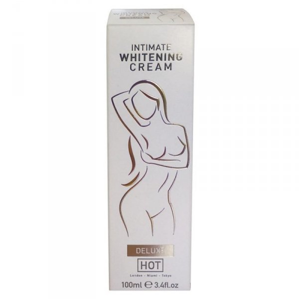 Żel/sprej-HOT Intimate Whitening Cream Deluxe 100ml do wybielania okolic intymnych