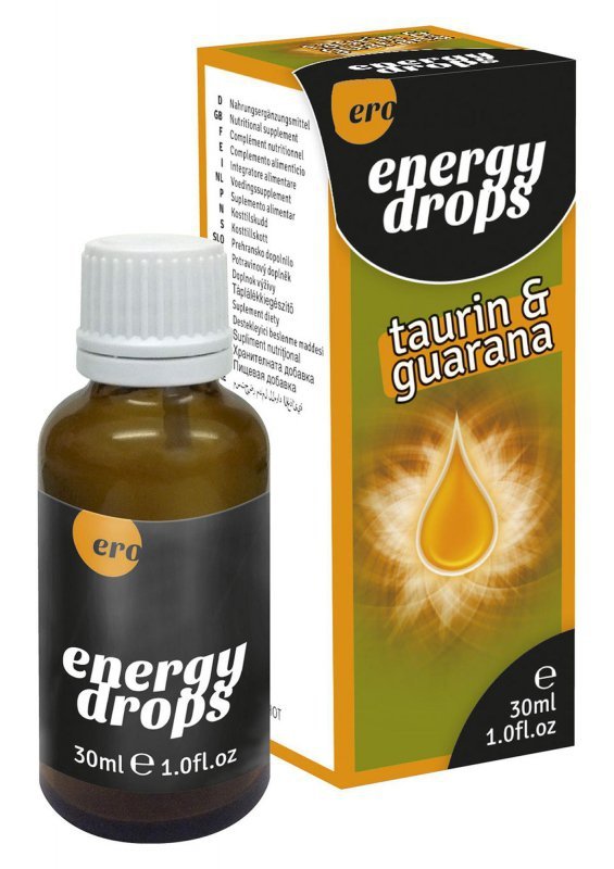 Supl.diety-Energy Drops-30ml Taurin & Guarana  (m+w)