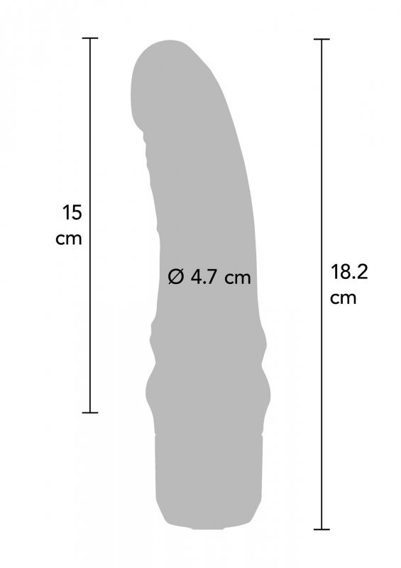 Wibrator-MINI CLASSIC G-SPOT VIBRATOR BLACK