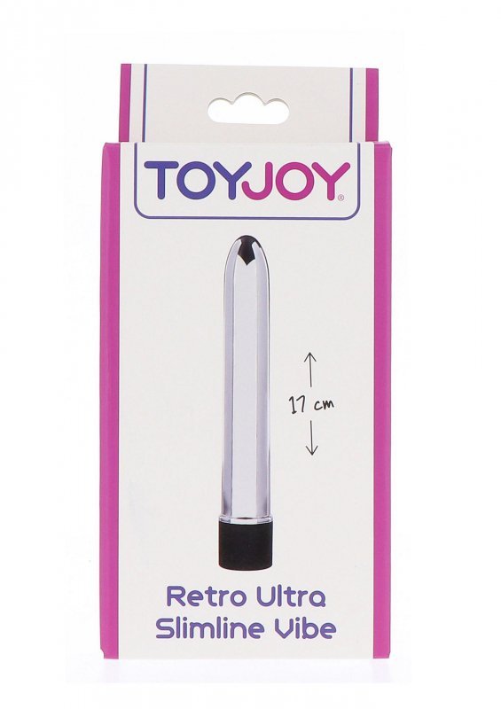 Wibrator-RETRO ULTRA SLIMLINE VIBE SILVER