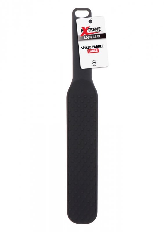 Spiked Paddle Large Black