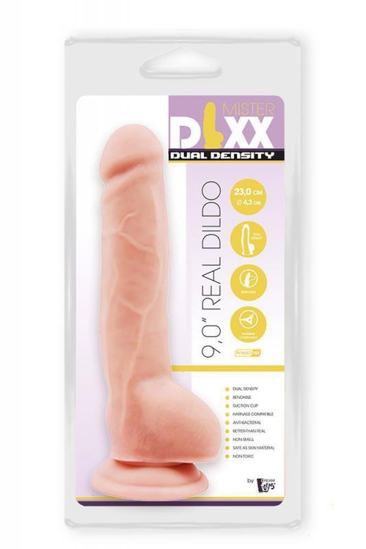 Dream Toys MR. DIXX 9INCH DUAL DENSITY DILDO - dildo (cielisty