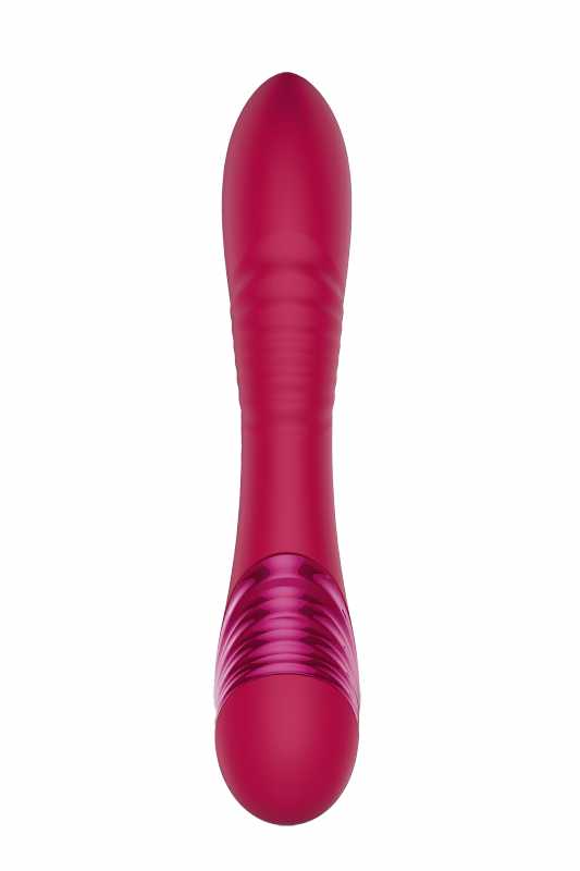 Dream Toys SPARKLING SLIDING BEAD VIBRATOR CECILIA - wibrator (czerwony)