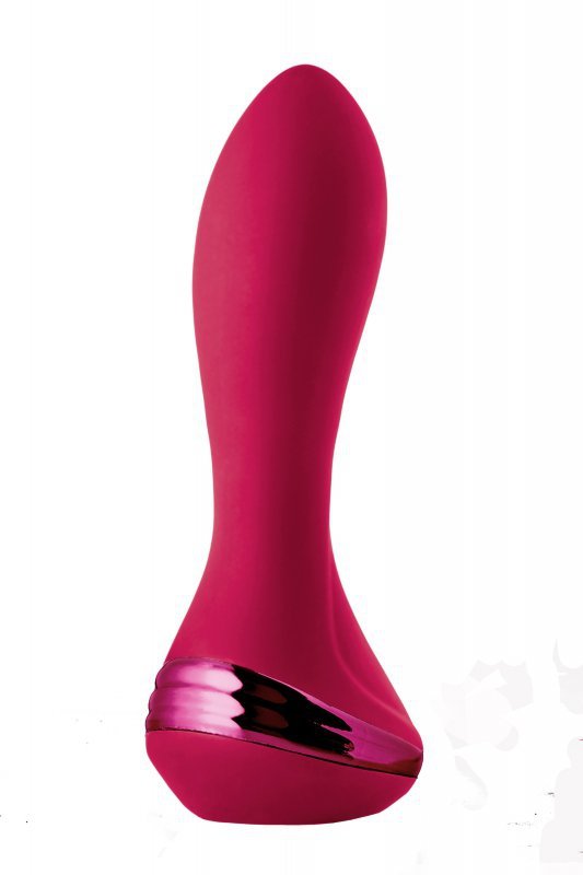 Dream Toys SPARKLING INFLATABLE REMOTE VIBRATOR ISABELLA - korek analny (czerwony