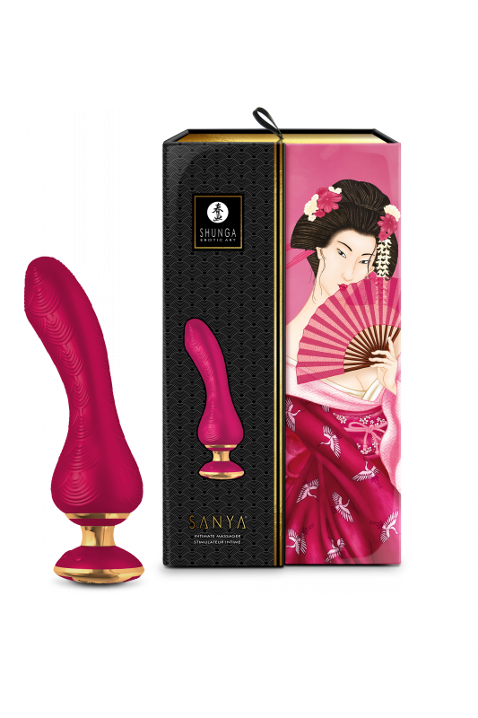 SHUNGA SANYA RASPBERRY - wibrator klasyczny (malinowy)