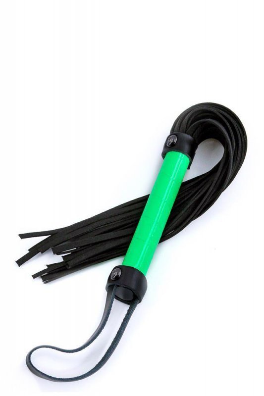 NS Novelties ELECTRA FLOGGER GREEN - pejcz (zielony)